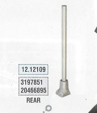 CAMURLUK BORUSU VOLVO FH 12  V-2 ARKA UZUN 3197851- 20466895